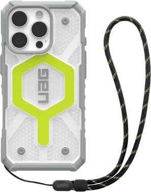 Mbështjellës UAG Pathfinder Clear MagSafe me litar për iPhone 16 Pro, Gjelbër