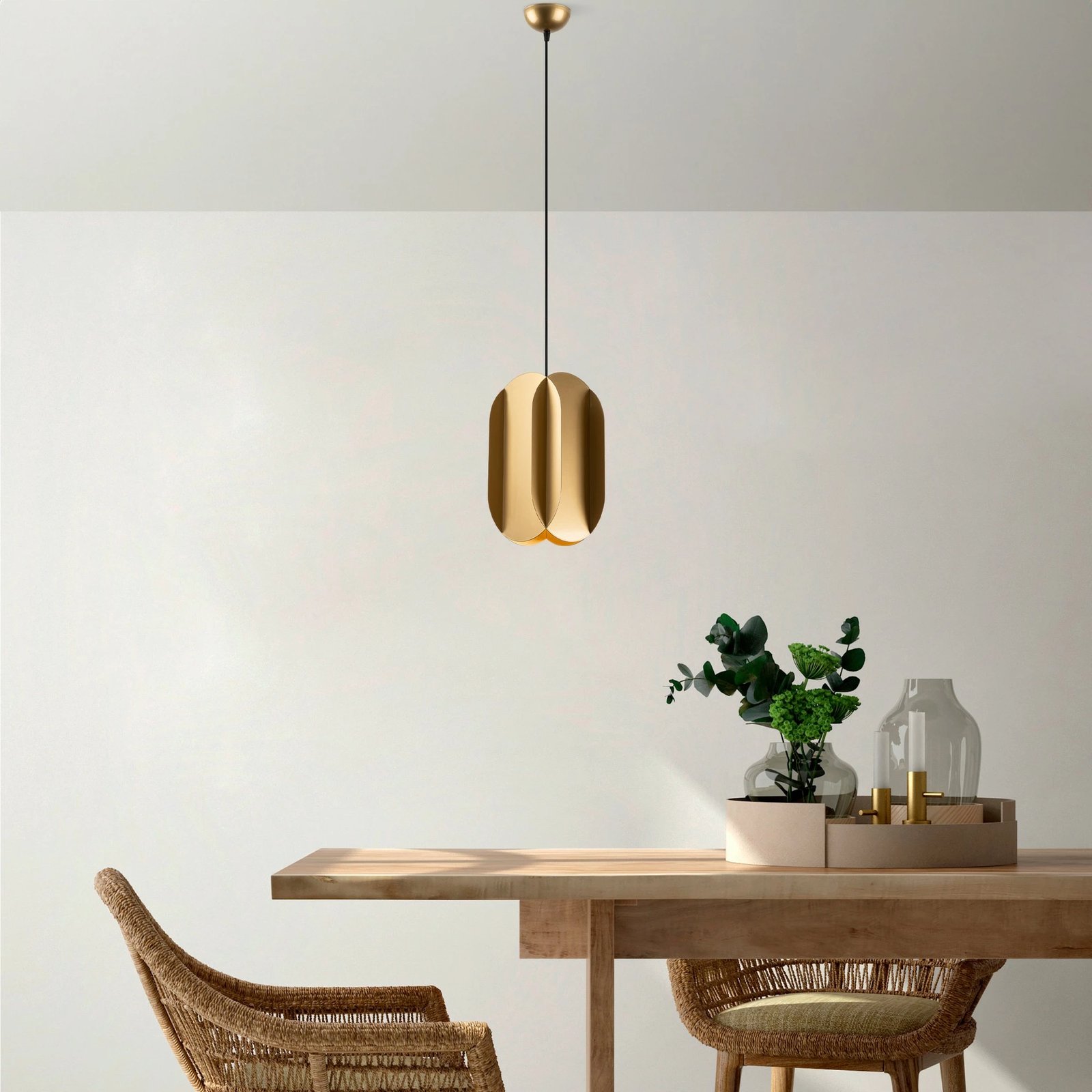 Llambë tavani Opviq, Corner - 13784, ngjyrë ari