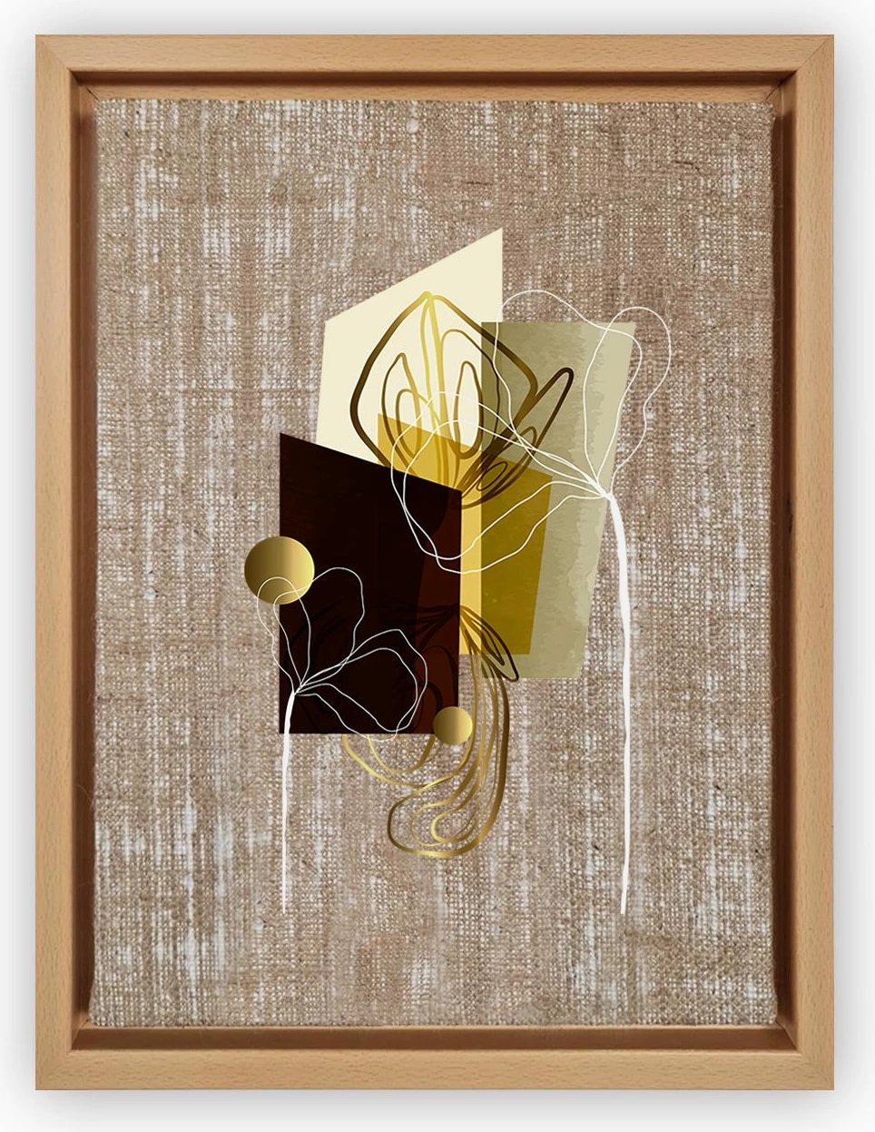 Pikturë dekorative në kanavacë, shumëngjyrëshe, Wallity, LNJ319799767282 - 4666, 46x66cm