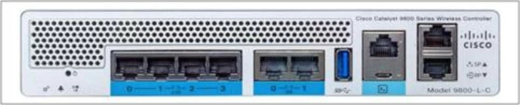 Kontrollues rrjeti Cisco Catalyst 9800-L-C, 8 porta RJ-45, Wi-Fi 6, gri