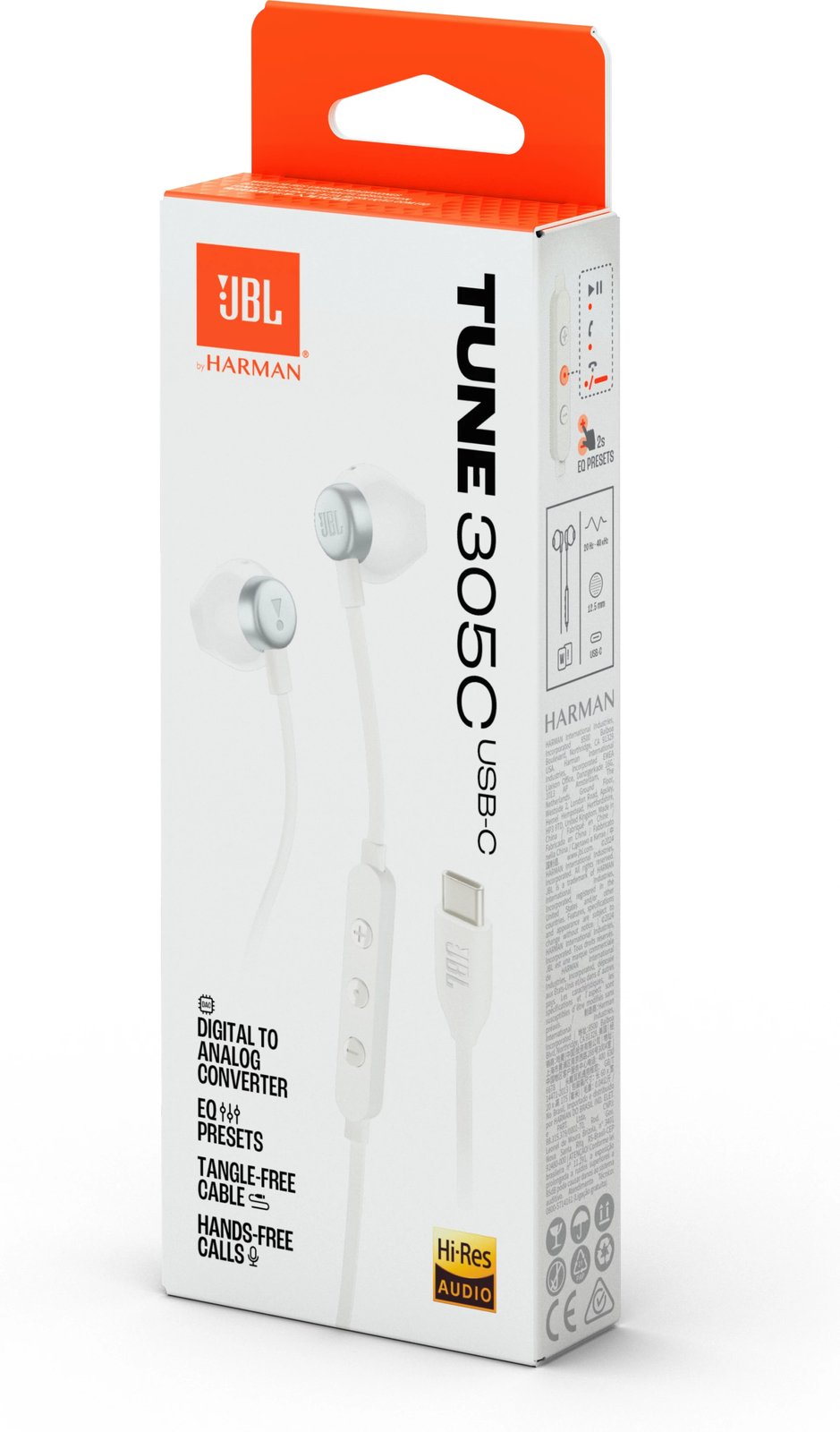 Kufje Me Kabëll JBL TUNE 305 C USB-C