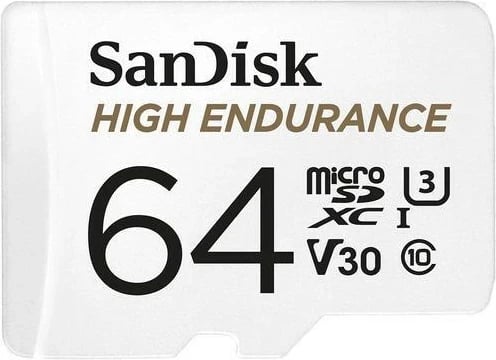 Kartelë microSD SanDisk High Endurance 64GB