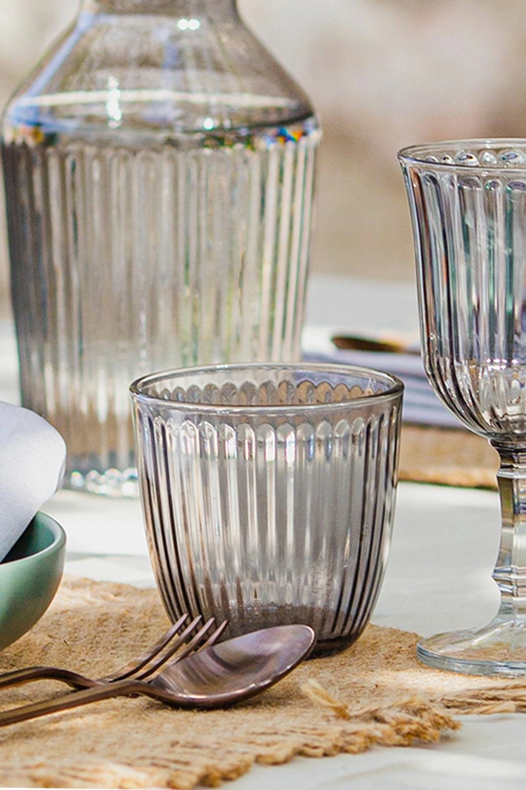 Set gotash xhami (4 copë), Hermia Concept, Splendid 290, ngjyrë fume