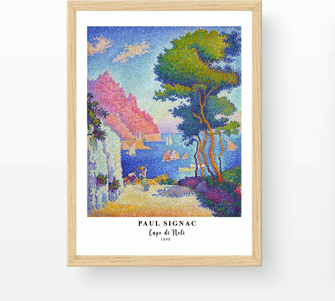 Pikturë dekorative me kornizë Wallity, NC13258-5575, shumëngjyrëshe, 55x75cm