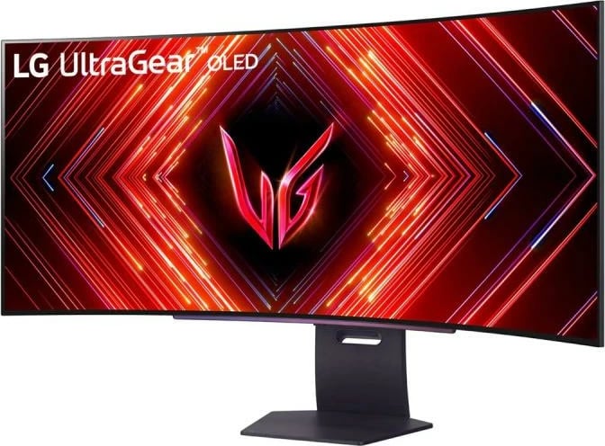 Monitor gaming, LG, Ultragear 45GS95QE-B 45GS95QEB, 46" ekran i sheshtë TFT/LCD, i zi