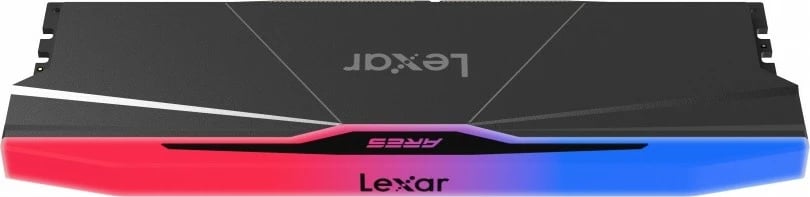RAM Memorje Lexar ARES RGB Black DDR5, 32GB (2x16GB), 6000 MHz, CL28, me ndriçim RGB, Set