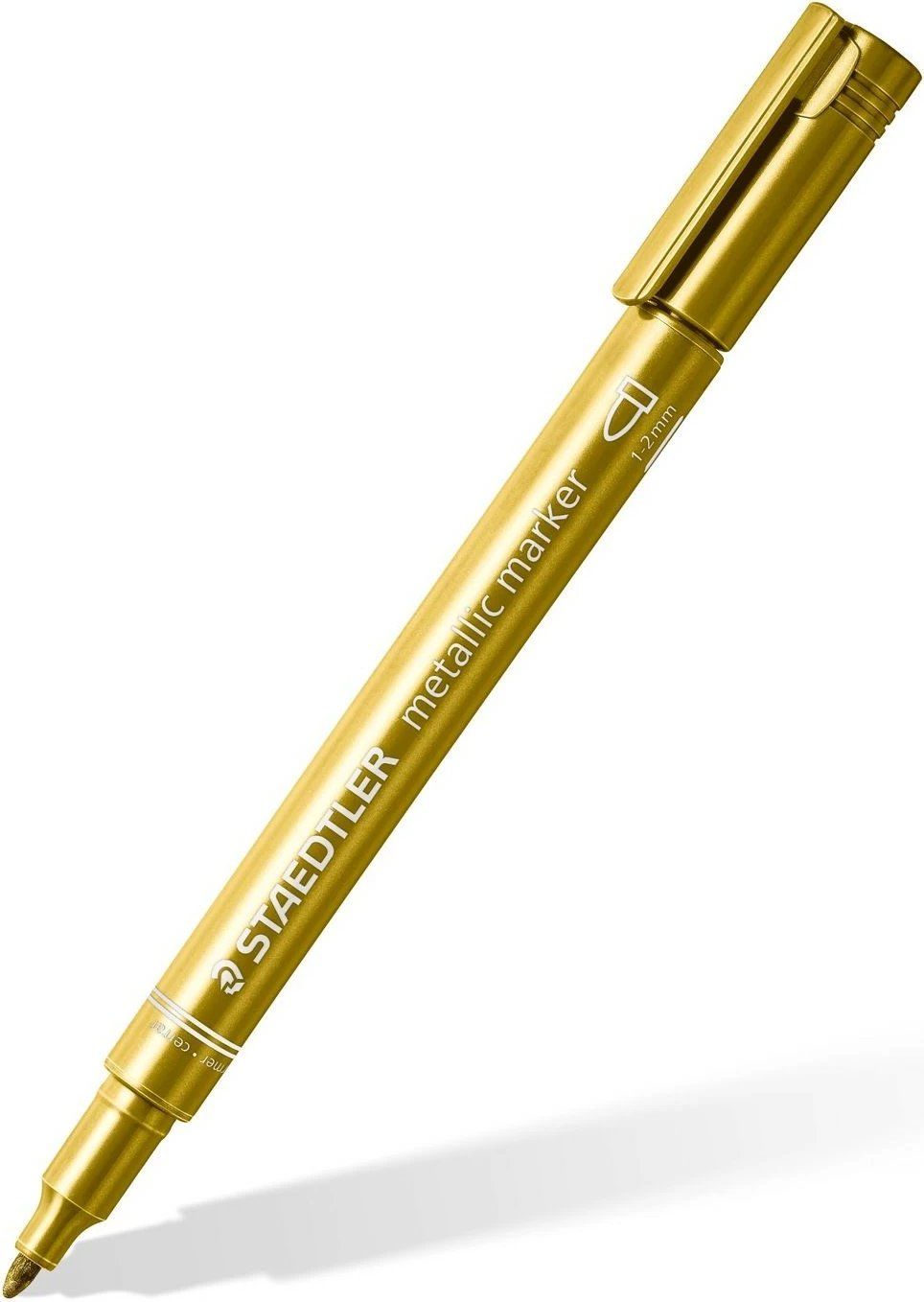 Marker STAEDTLER 8323, gold, bullet tip 1-2mm