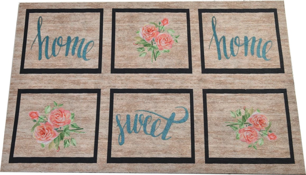 Shilte hyrëse PVC Conceptum Hypnose, Rose Home, shumëngjyrëshe, 40x60cm