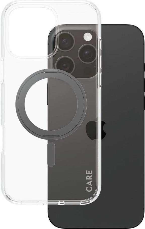 Mbështjellës PanzerGlass CARE Case MagSAFE për iPhone 16 Pro Max transparent