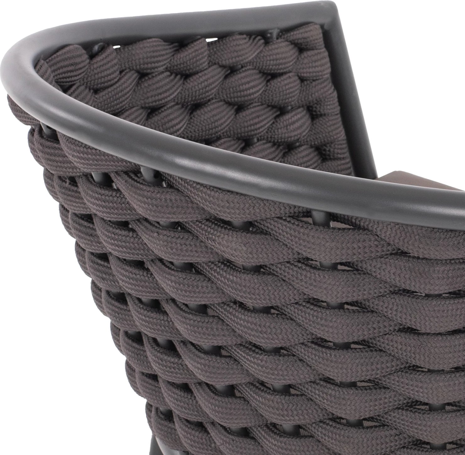 Karrige alumini me litar shkumë gri e errët 60x57x77Hcm.FH5859.01