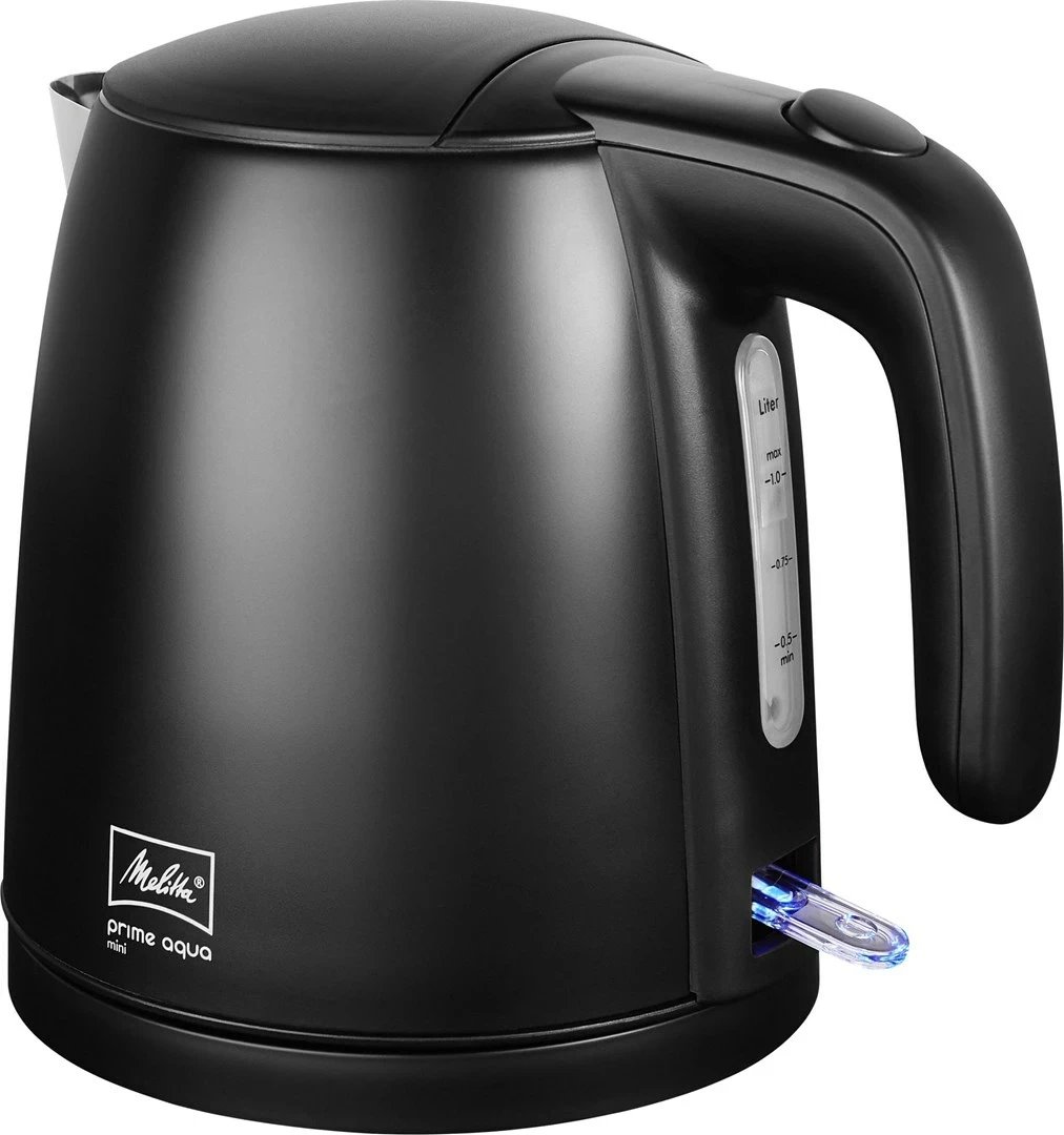 Çajnik elektrik Melitta PRIME AQUA MINI, 1 L, Inox, i zi