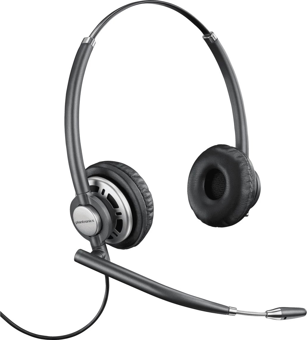 Kufje me mikrofon, Plantronics/Poly EncorePro 720 8R707AA, binaurale me boom, e zezë