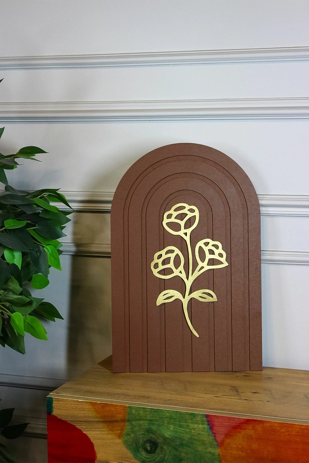 Pikturë dekorative, shumëngjyrëshe, Ersy3Doval10-3045