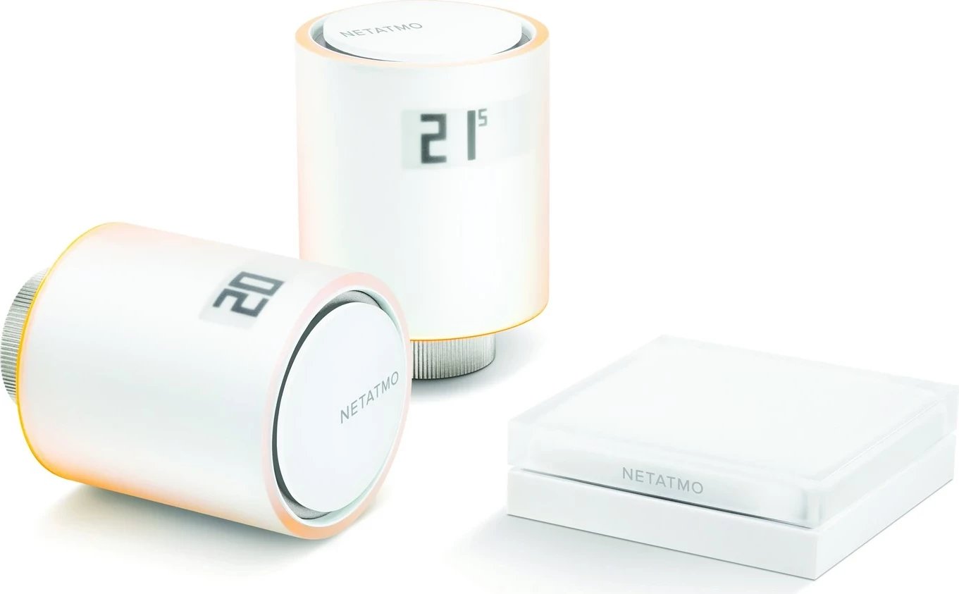 Valvulë radiatorike e mençur Netatmo NAV-EN, Bardhë