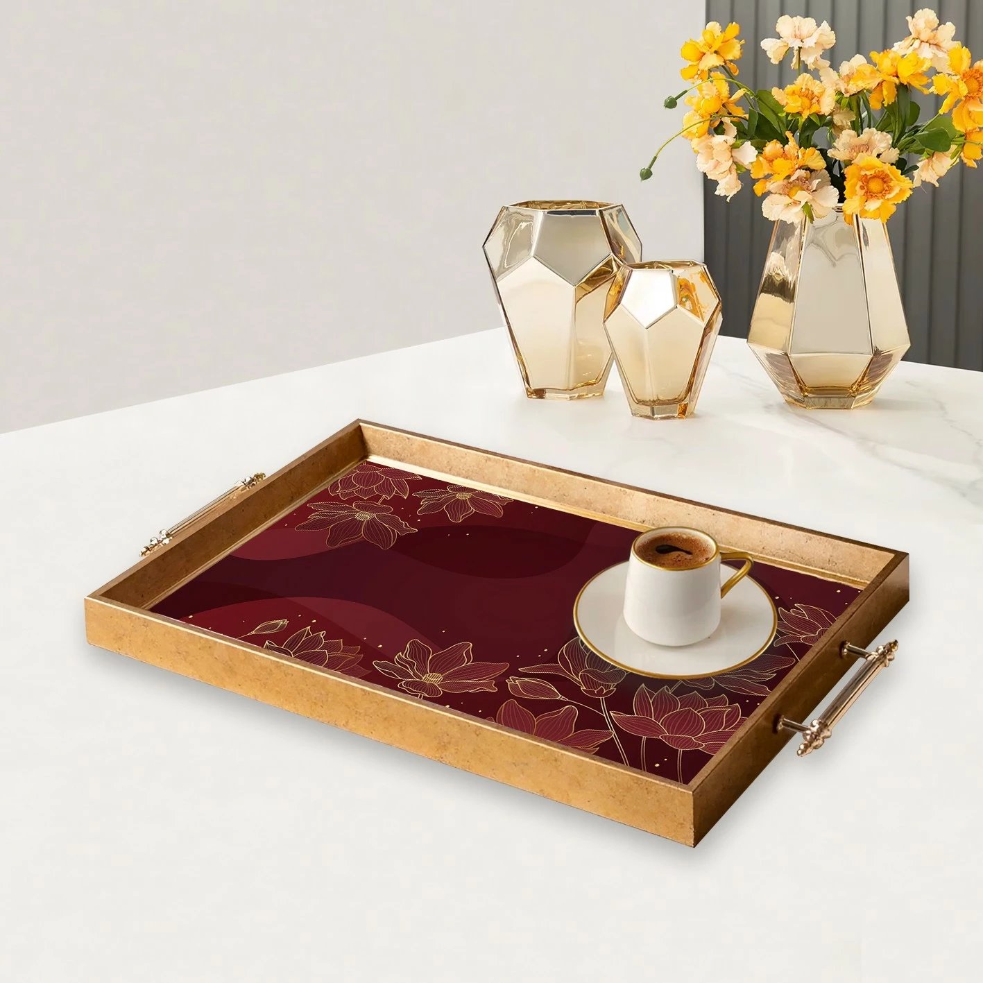 Tabaka dekorative prej qelqi, shumëngjyrëshe, TPEA9765