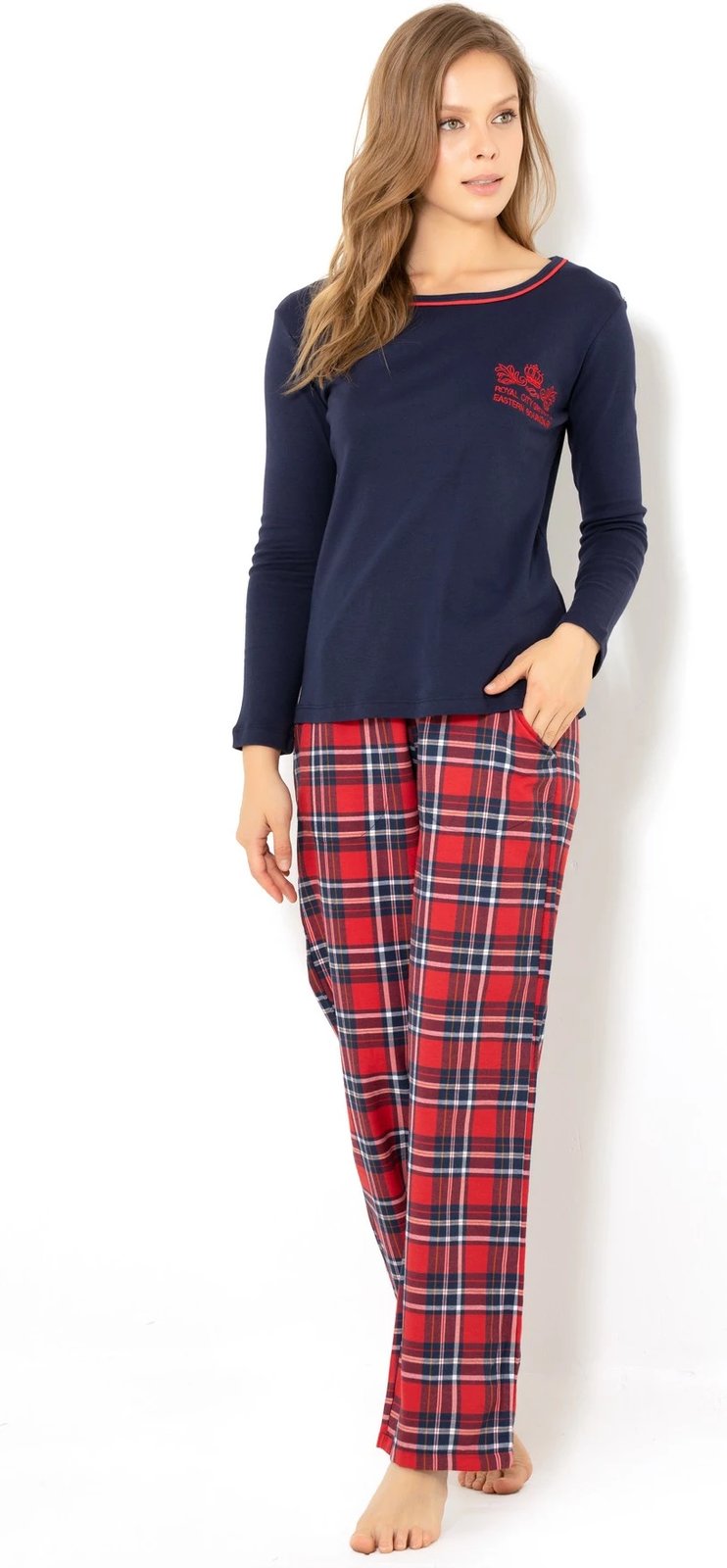 Pizhama grash Jumeon, 002-000252, ngjyrë blu e errët