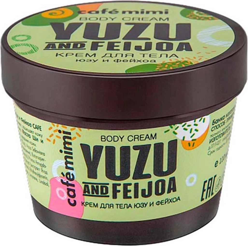 Krem për trup Natura Siberica Yuzu dhe Feijoa unisex 110ml