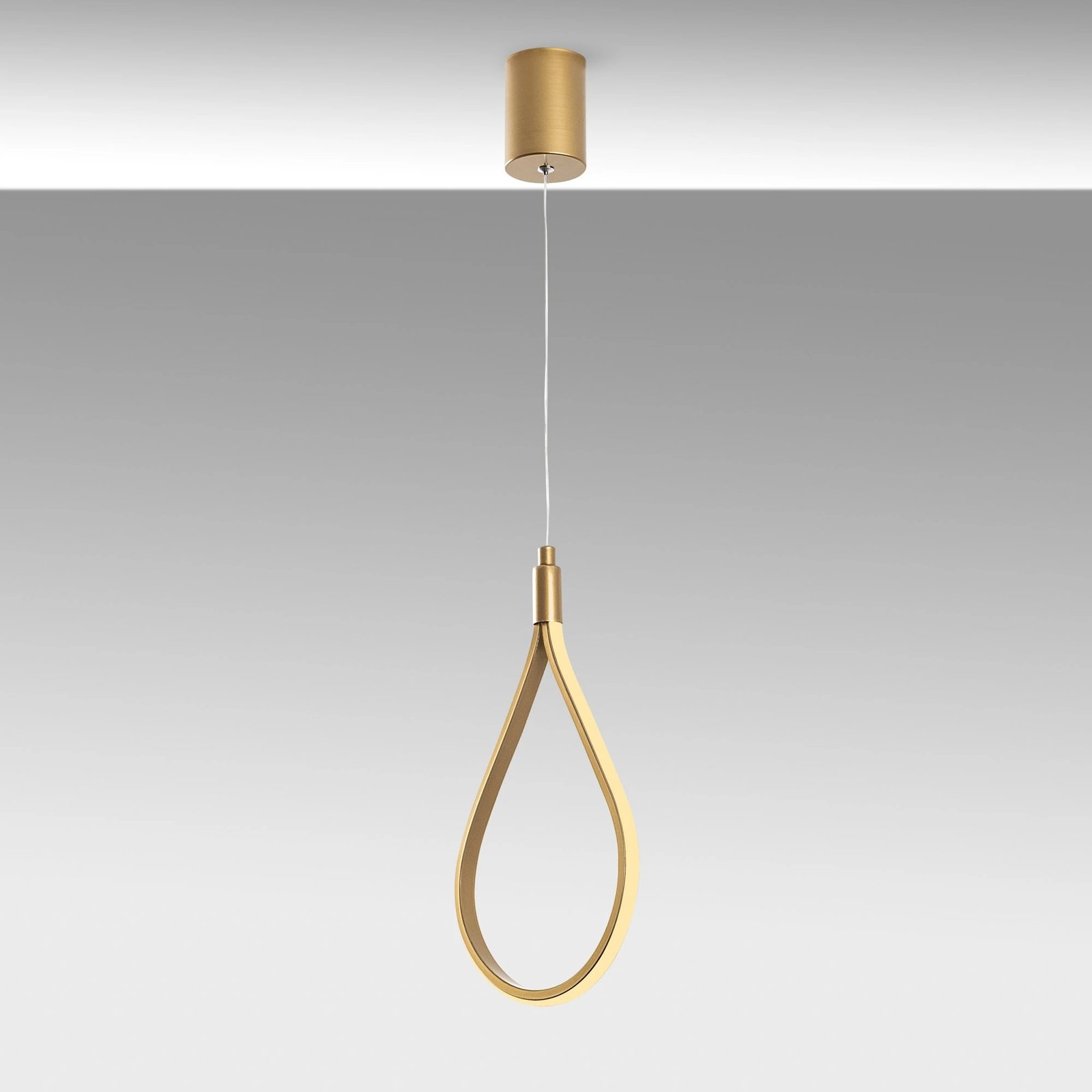 Llambë varëse Opviq, Damla - 13538, ngjyrë ari