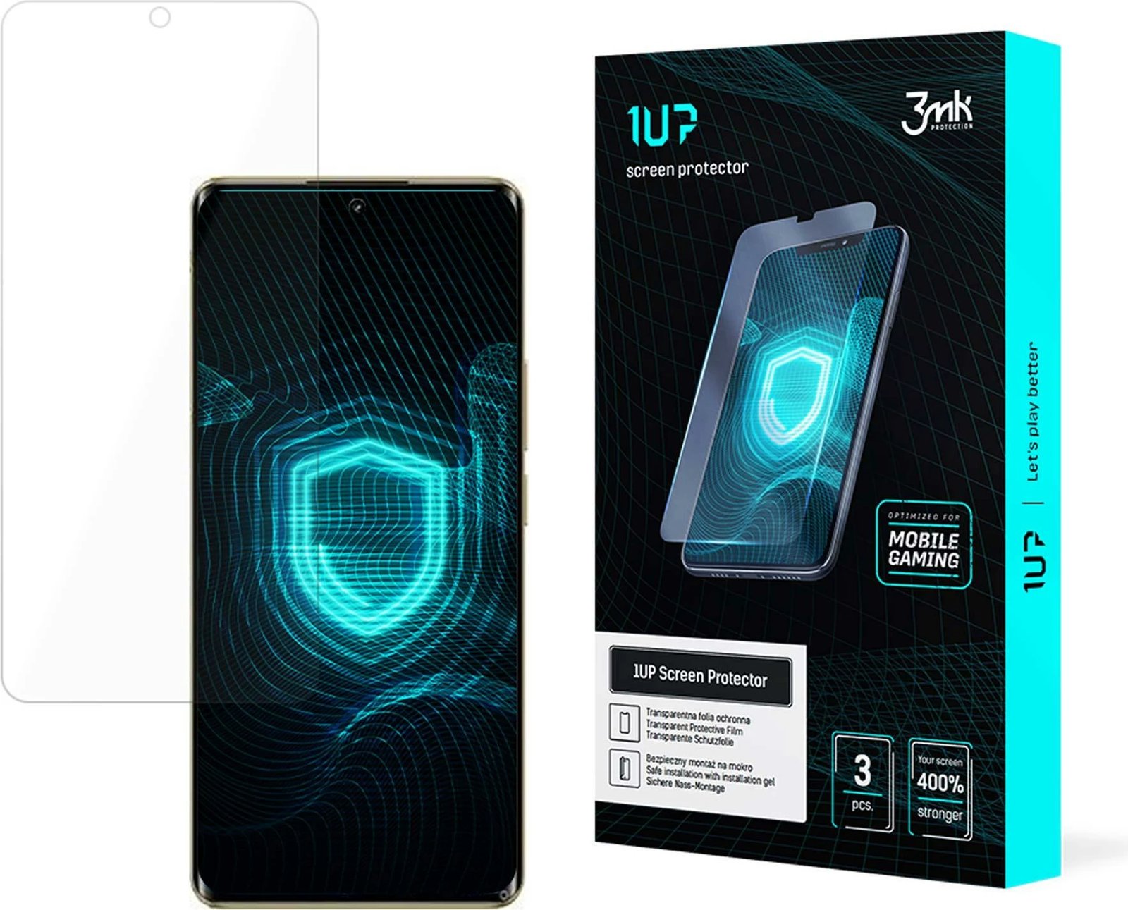 Mbrojtës ekrani 3mk 1UP për Realme 13 Pro+ 5G / Realme 13 Pro 5G, për gaming
