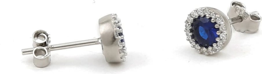 Set varëse, byzylyk dhe vathë argjendi, ngjyrë argjendi dhe kaltër e errët, Jumeon, 11174LACI