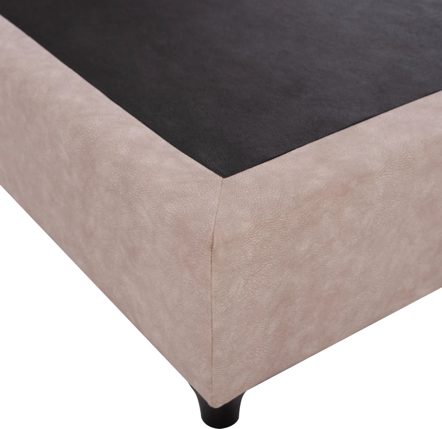 Krevat SOLEDAD, pëlhurë tip nubuck, 150x200