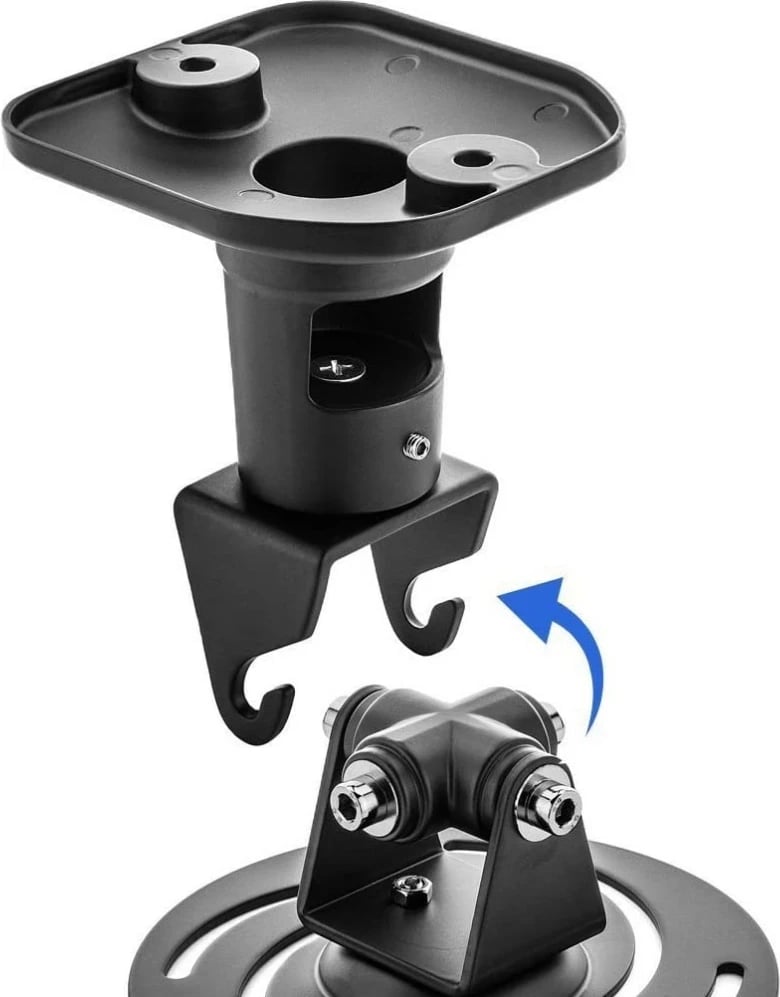 Mbajtës projektori Techly 022403, 10kg, 22cm, i zi