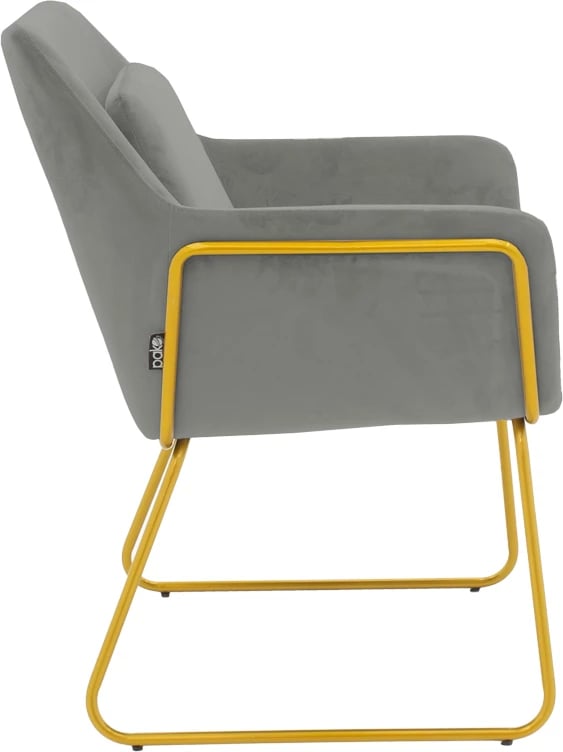 Karrige Mira, gri-ari, 65x69x86cm