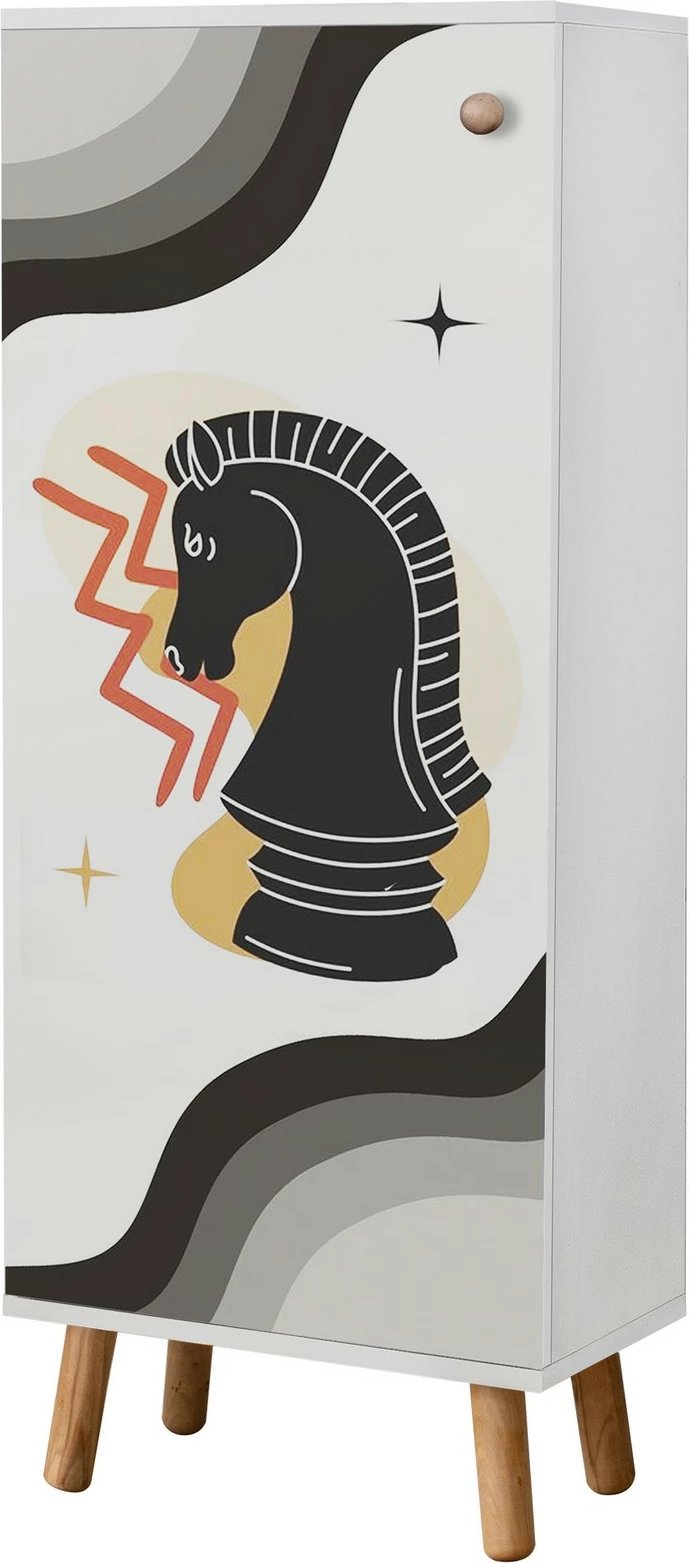 Dollap për këpucë Skye Decor, Vegas - B 952, i bardhë