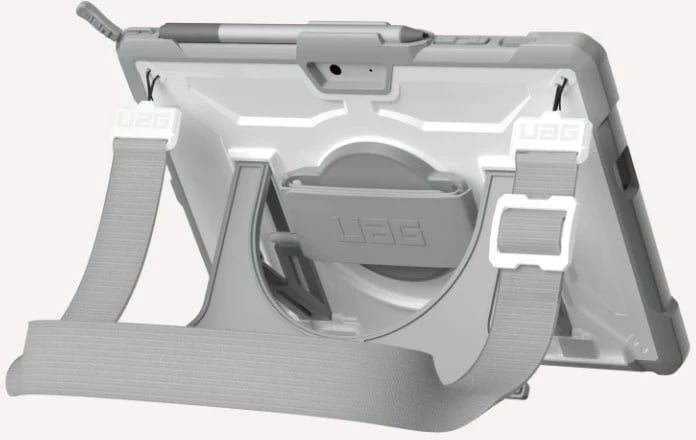 Mbështjellës Urban Armor Gear Plasma Healthcare Series për tablet 10.5", bardhë/gri