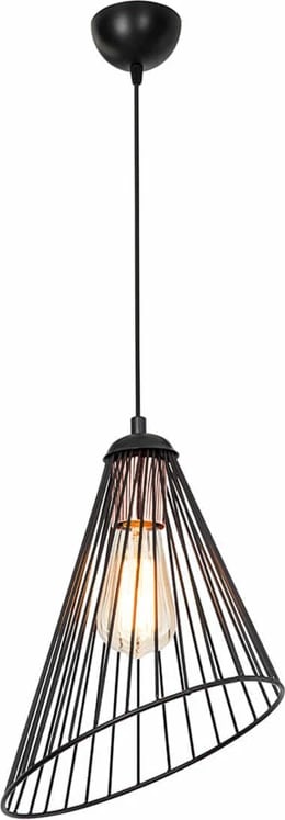 Dritë tavani PWL-1192 Ε27 metalike e zezë D24x83cm Dritë tavani PWL-1192 Ε27 metalike e zezë D24x83cm
