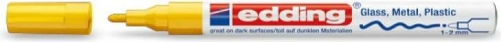 Marker boje, Edding, 751, majë 1-2 mm, i verdhë