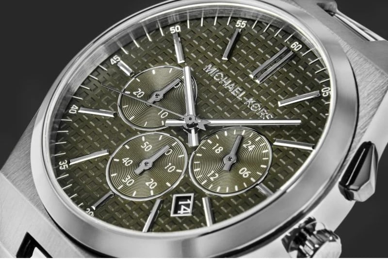 Orë dore për meshkuj Michael Kors, gri