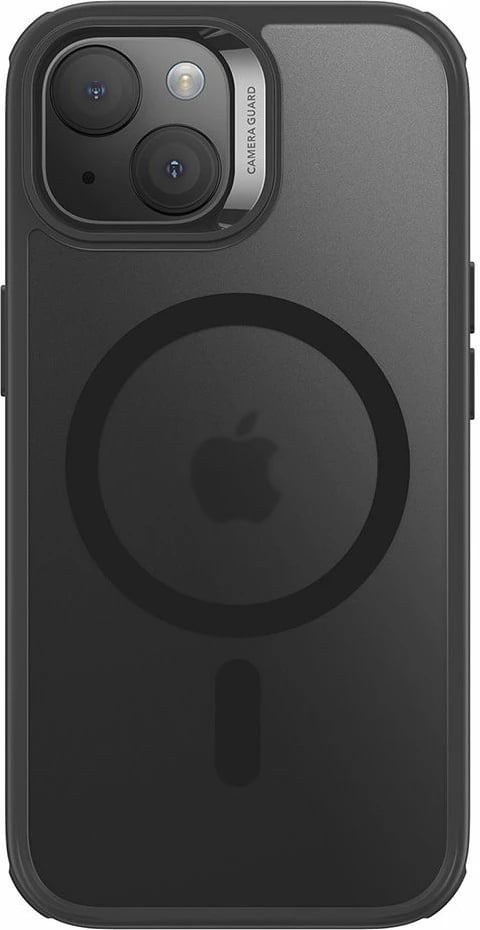 Mbështjellës ESR Classic Hybrid HaloLock për iPhone 15, MagSafe, i zi mat