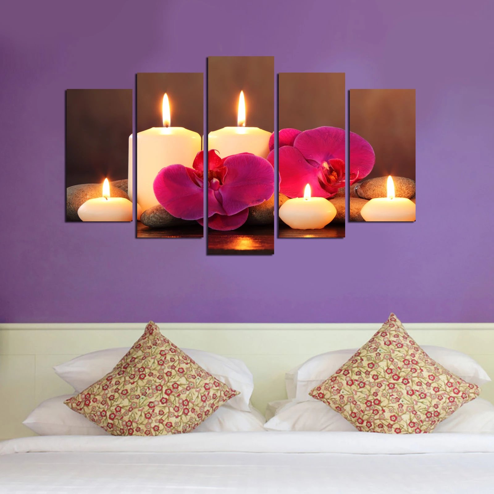 Pikturë dekorative MDF, 5 pjesë, Wallity, 5M-15