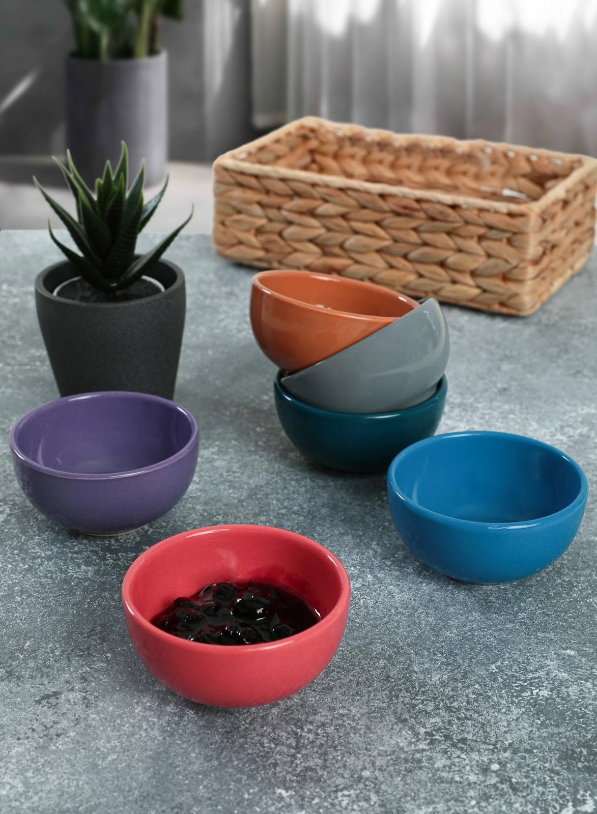 Set tasash qeramike (6 copë), Hermia Concept, X0001356400000000000000000