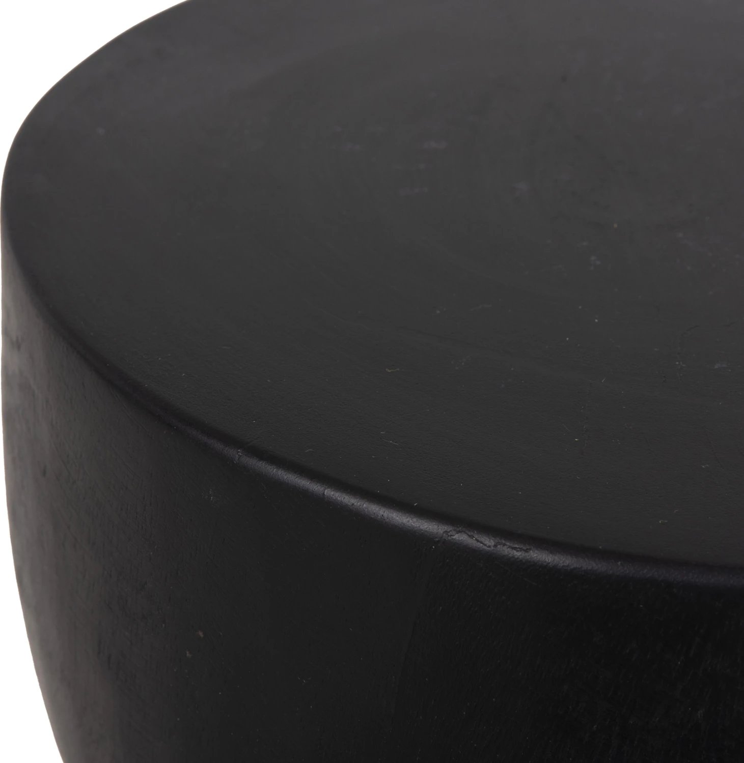 Karrige për bar, dru Suar, ngjyrë e zezë, FH9753.02, Φ35x45H cm