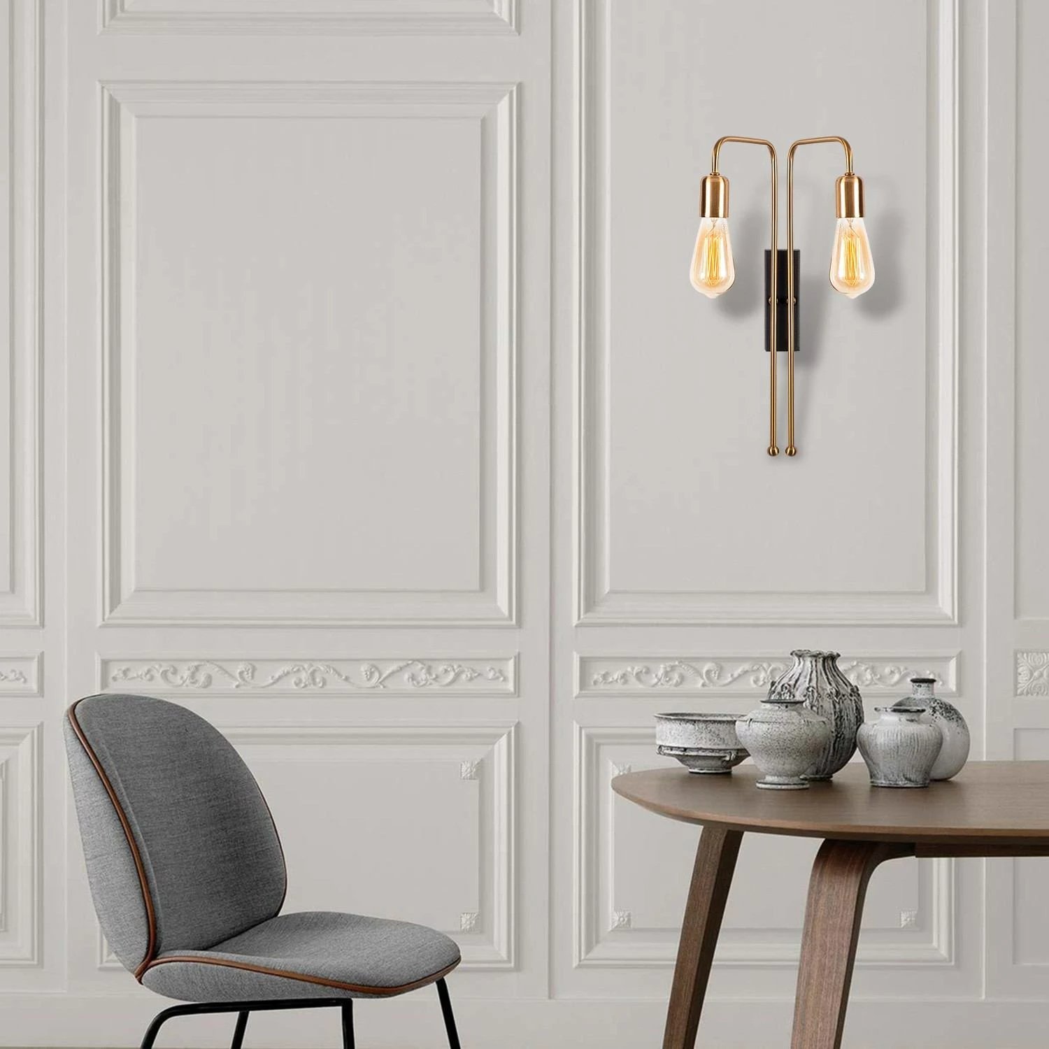 Llambë muri Opviq, Mum - 3511, ngjyrë ari dhe e zezë