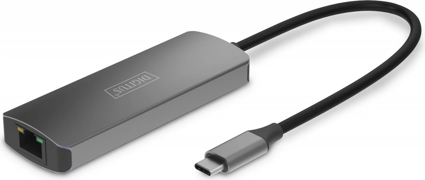 Set zgjatës Digitus DS-55343, USB-C në HDMI, 4K120Hz, 30m, i zi