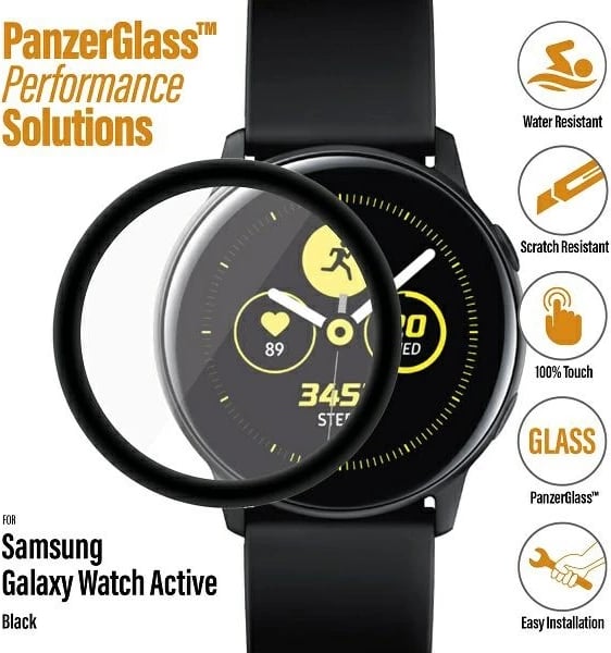 Mbrojtës ekrani PanzerGlass për Samsung Galaxy Watch Active, Transparent