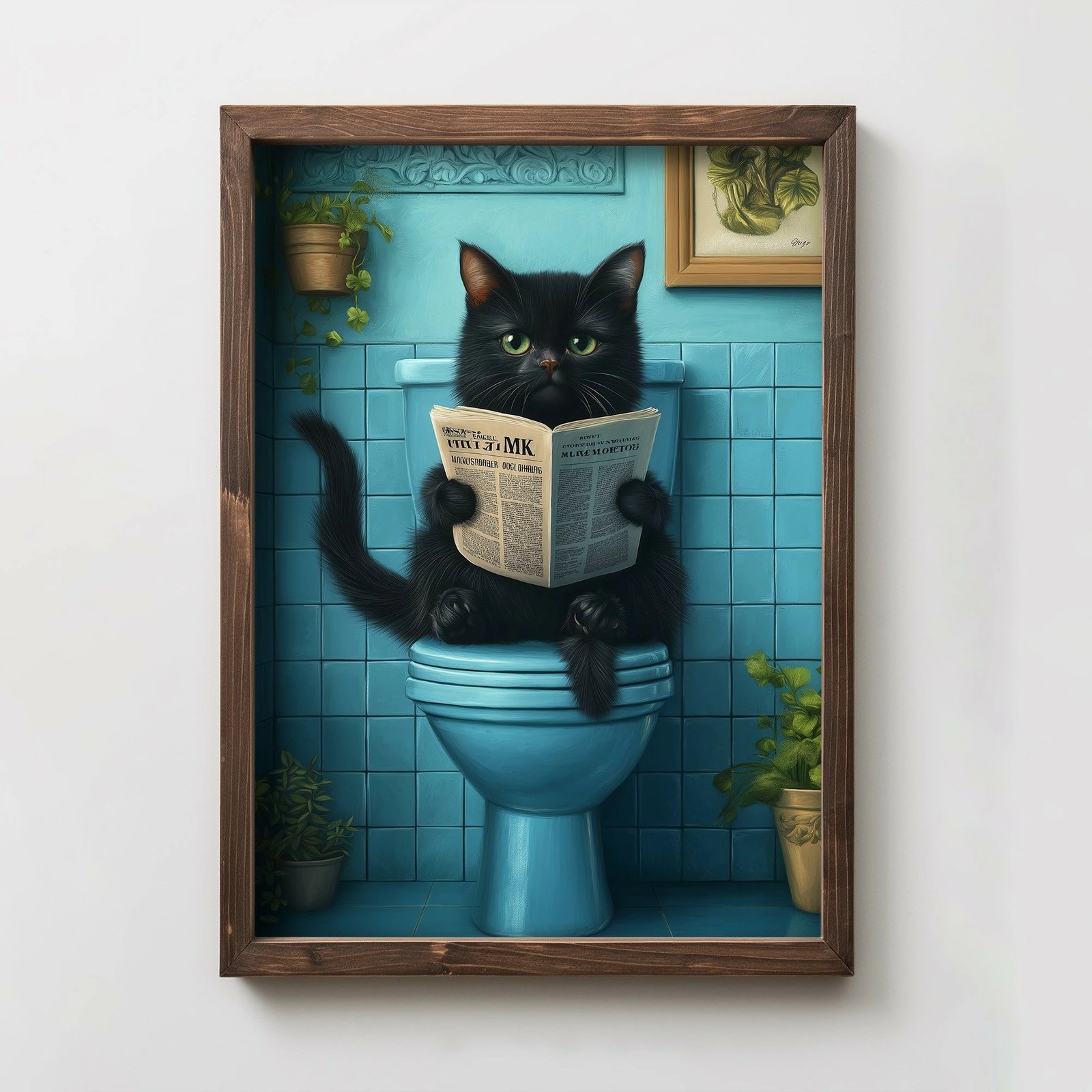 Pikturë dekorative me kornizë, MDF, Wallity, TUN018-XL