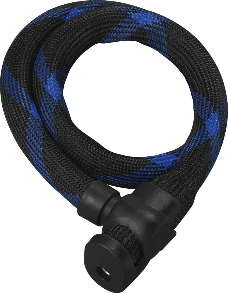 Zinxhir sigurie ABUS Ivera Steel-O-Flex 7200/110, 1100mm, me çelës, zi