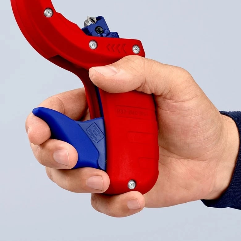 Prerës tubash manual Knipex 90 23 01 BK, Blu