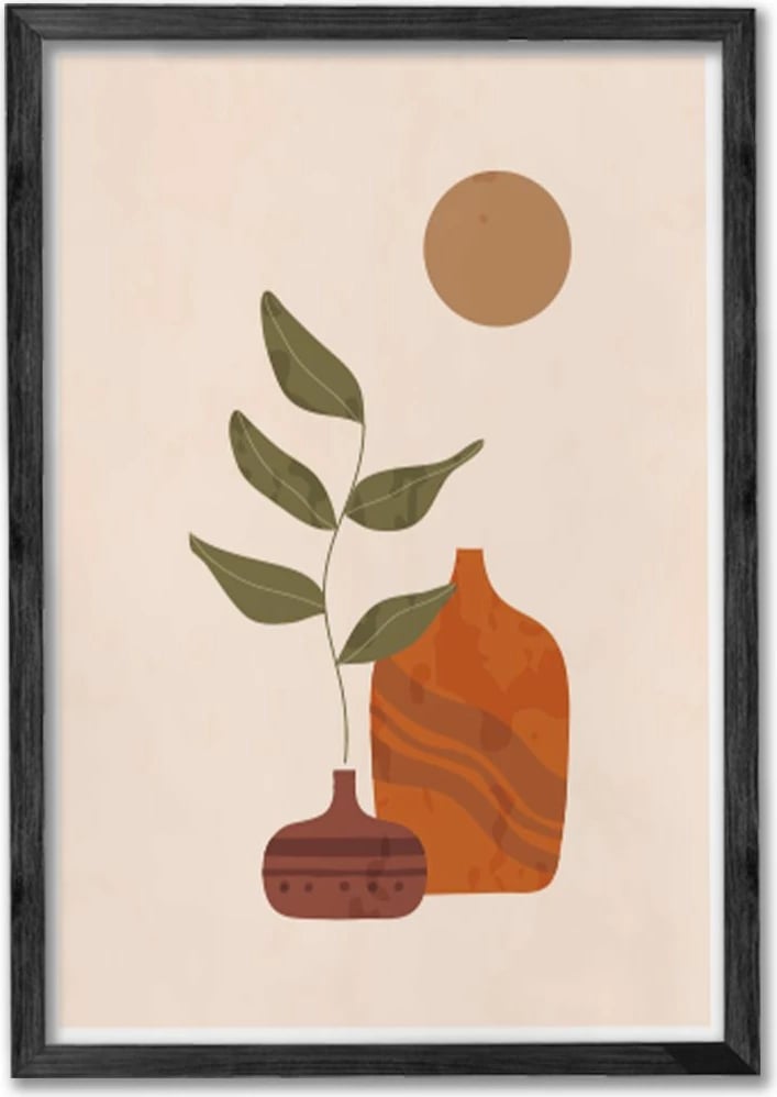 Pikturë dekorative me kornizë (3 copë), Wallity, Ersy3Syhcrv29