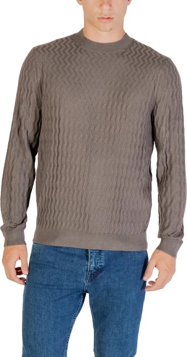 Xhemper për meshkuj Armani Exchange, kafe
