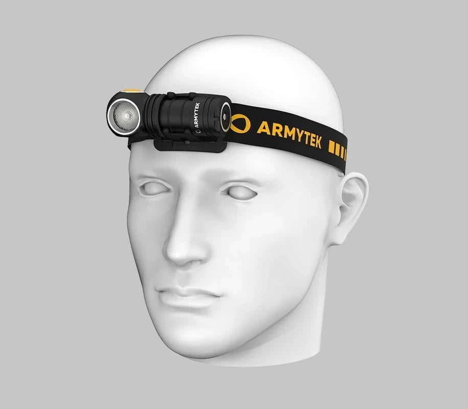 Dritë koke Armytek Wizard C1 Pro Magnet USB, Bardhë