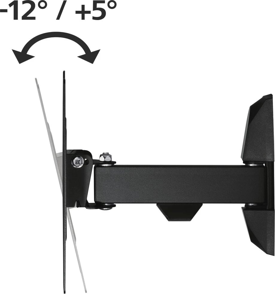 Mbajtës për TV Hama Fullmotion, 122cm (48"), i zi, 118100