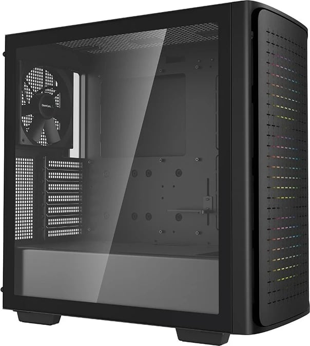Kasë kompjuteri DeepCool CK560, 140mm, e zezë 