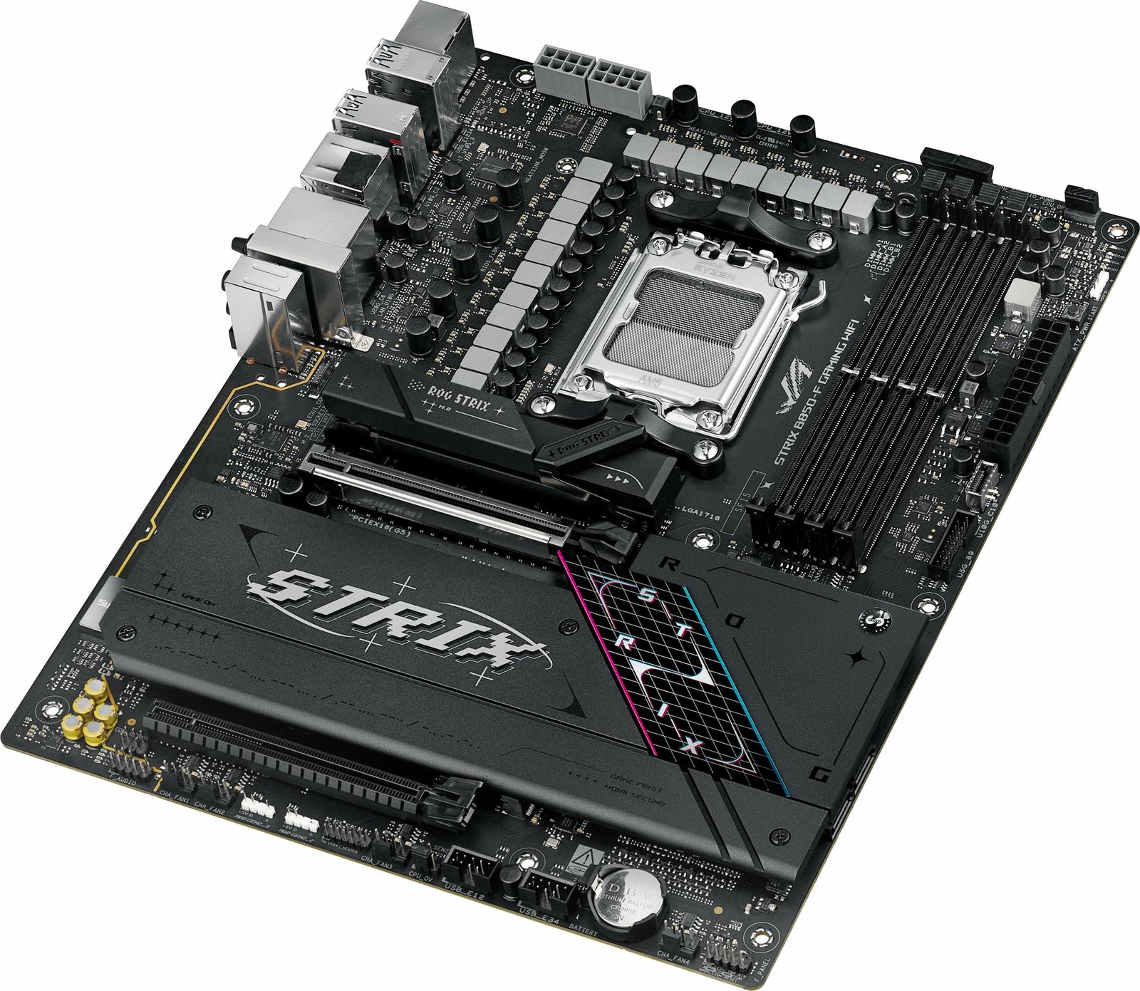 Pllakë amë ASUS ROG STRIX B850-F Gaming WIFI, AM5 Pllakë amë ASUS ROG STRIX B850-F Gaming WIFI, AM5
