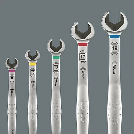 Çelës ratchet Wera Joker 17 mm, argjendtë
