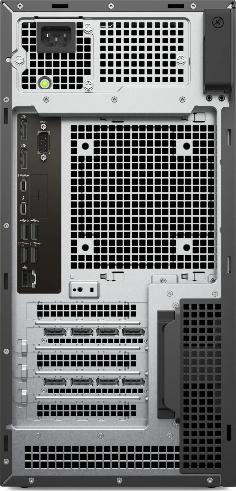 Kasë Dell Pro Max Tower T2 FCT2250, Core Ultra 7 265, NVIDIA RTX A1000 8GB, 80 PLUS Platinum, e zezë